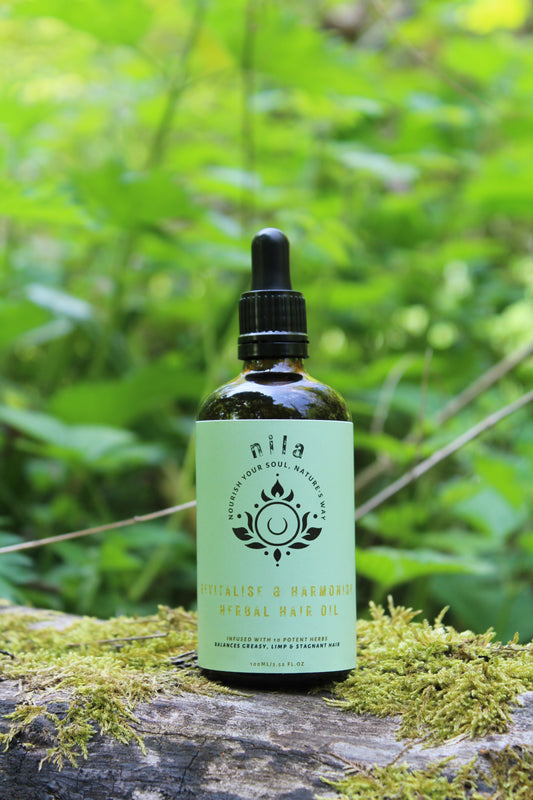 Revitalise and Harmonise Herbal Hair Oil